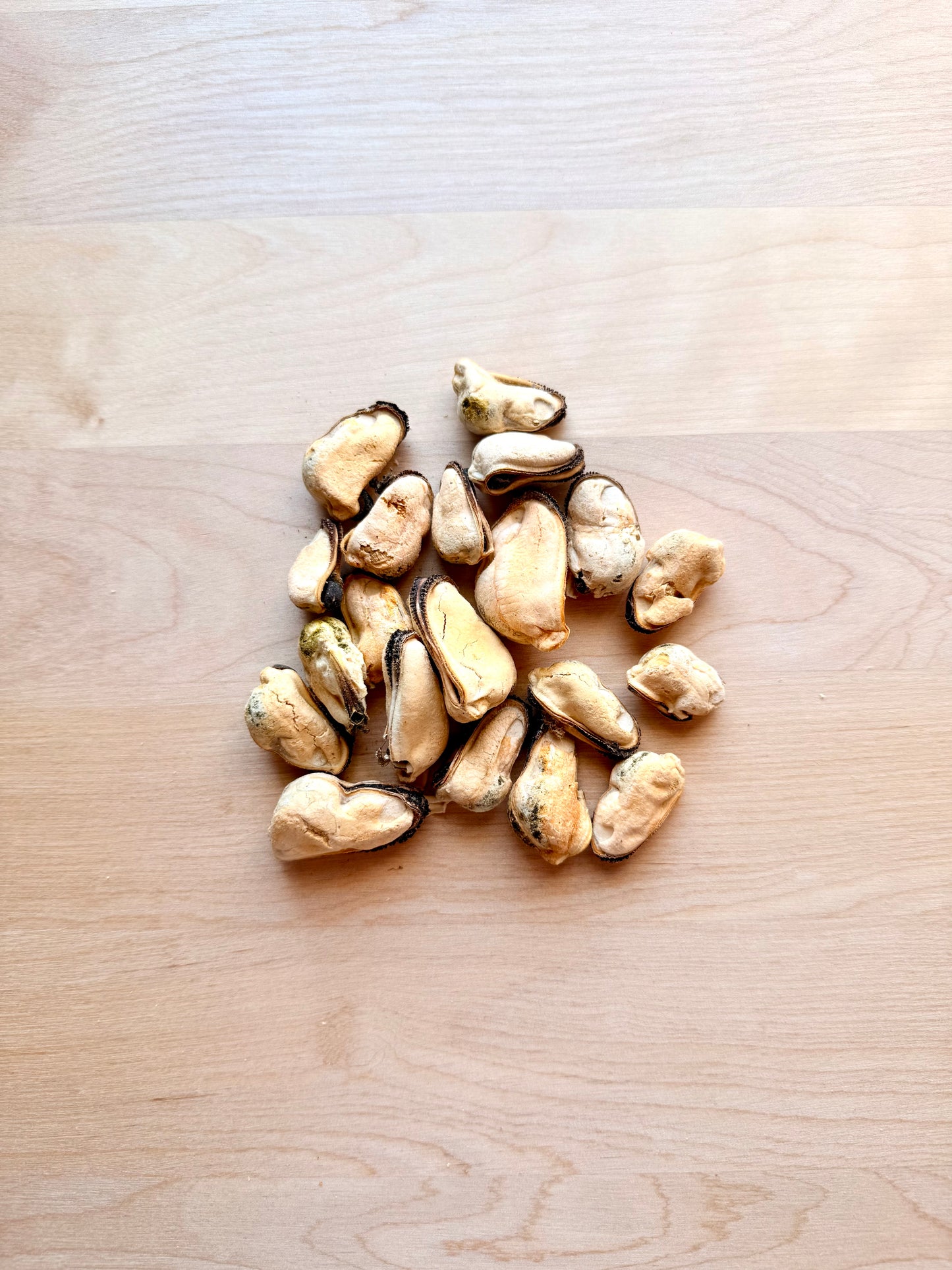 Blue Lipped Mussels