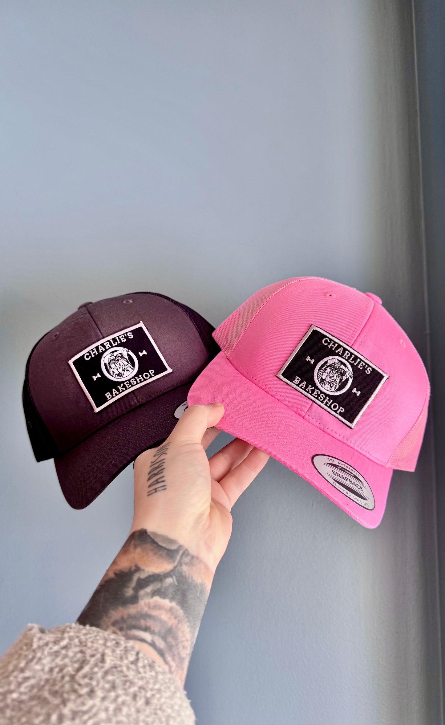 Charlie's Bakeshop Hats