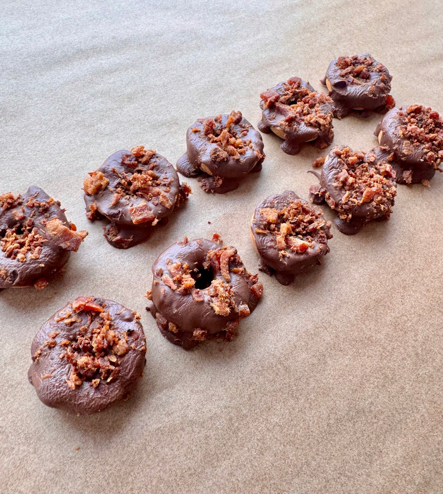 Peanut Butter Bacon Minis