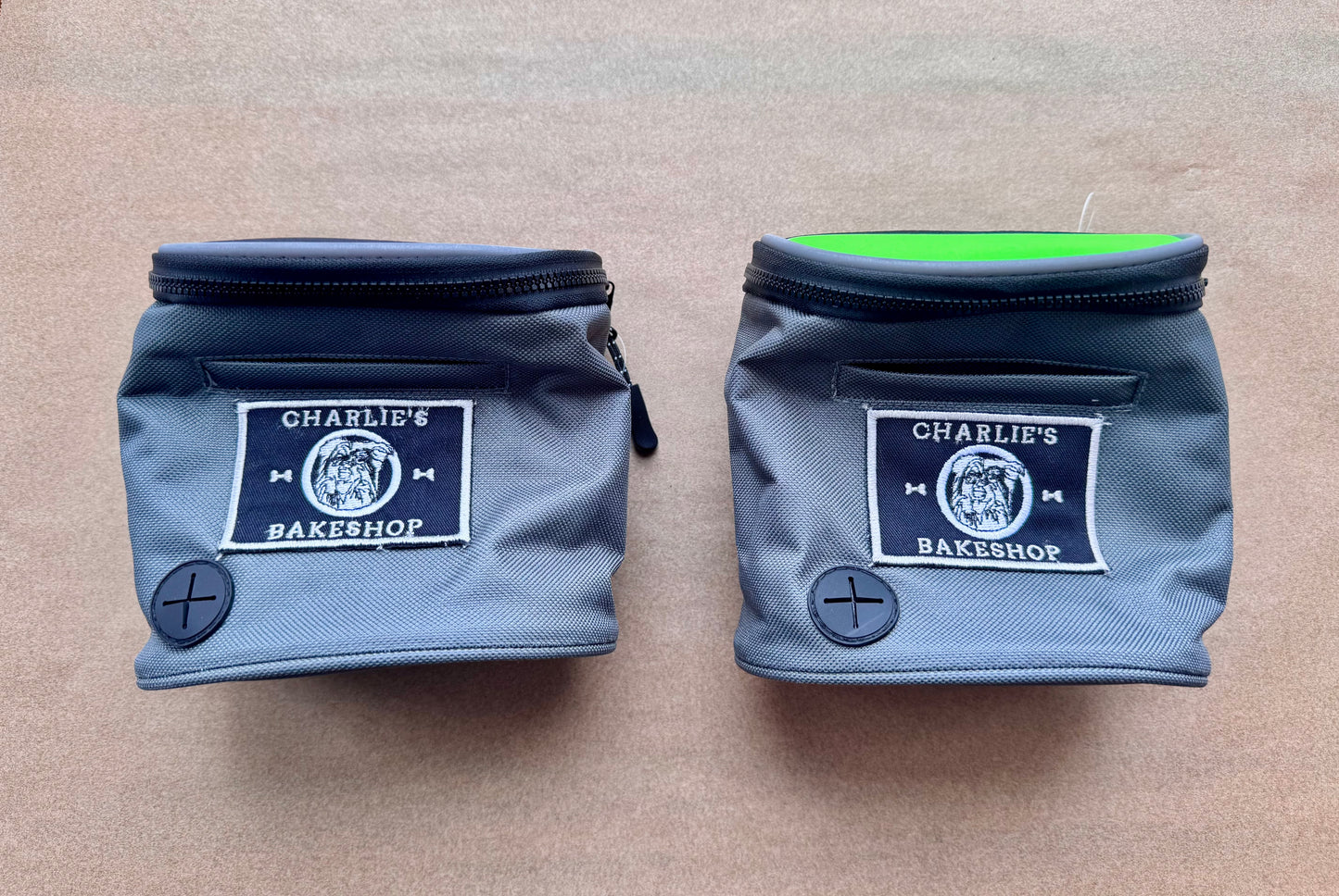 Charlie's Bakeshop Embroidered Training Bags