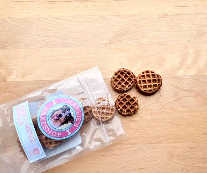 Peach & Banana Waffles