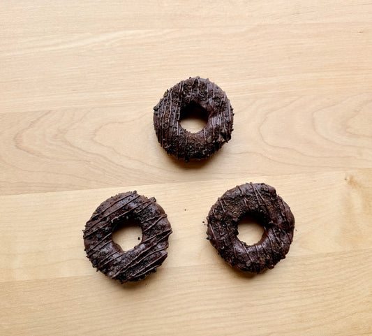 Triple Chocolate Crunch Doughnuts