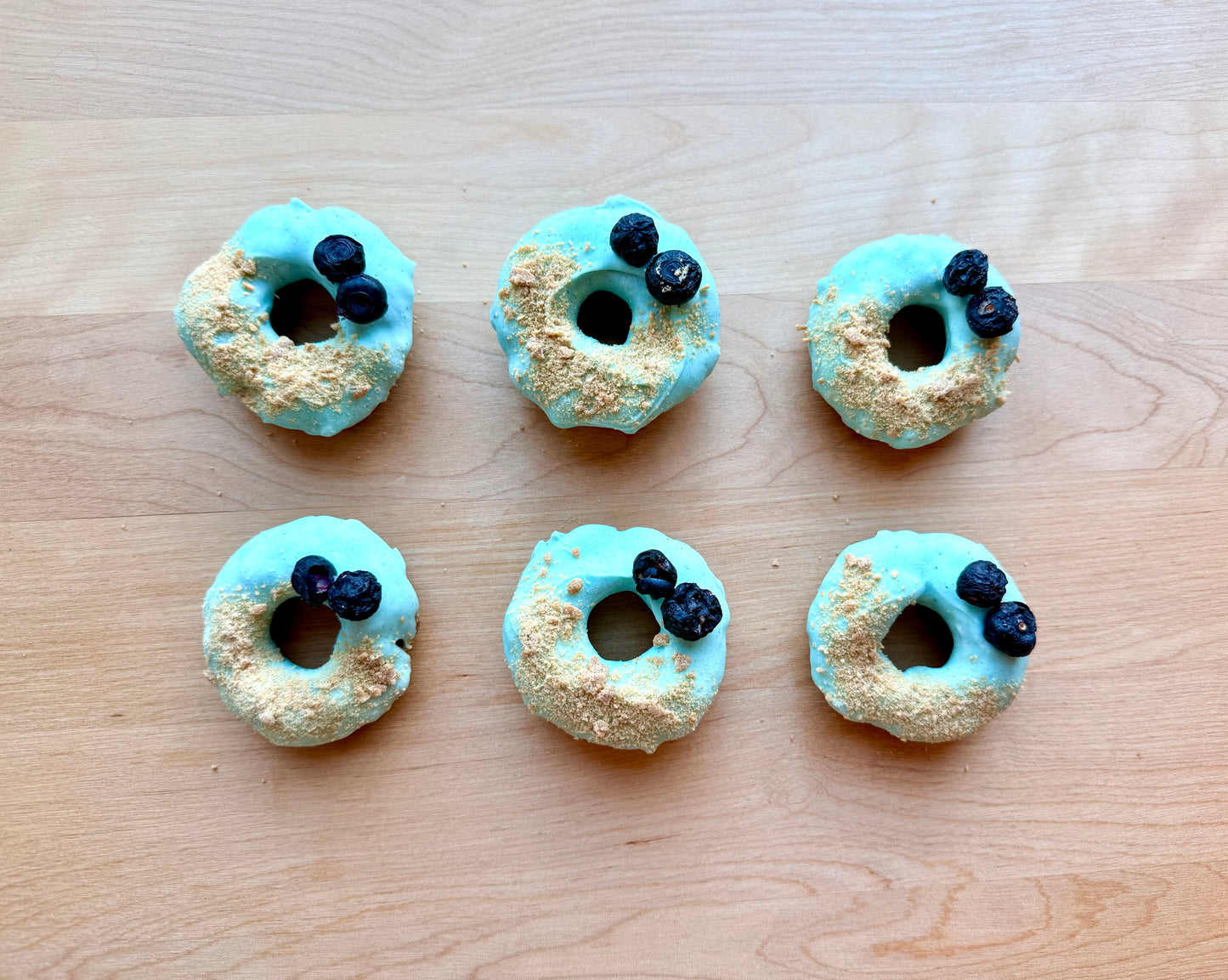 Blueberry Grunt Doughnuts