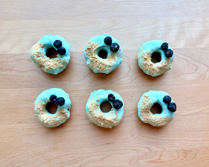 Blueberry Grunt Doughnuts