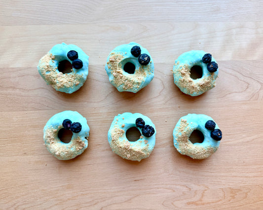 Blueberry Grunt Doughnuts