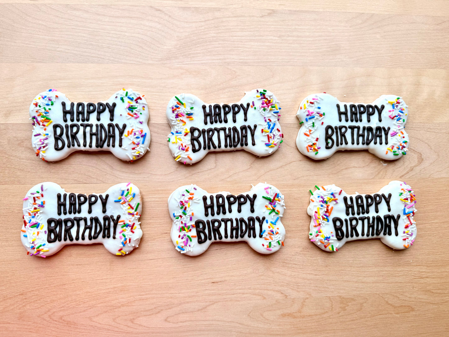 "Happy Birthday" Biscuits