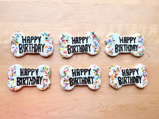 "Happy Birthday" Biscuits