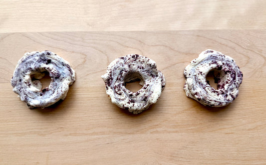 Blueberry Cheesecake Doughnuts