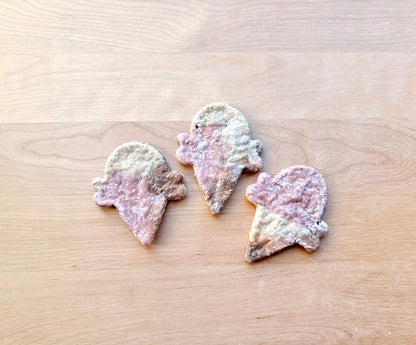 Neapolitan Ice Cream Biscuits