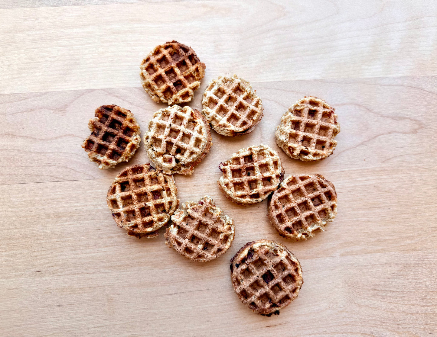 Apple Fritter Waffles