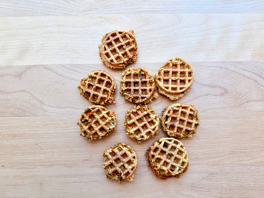 Carrot & Zucchini Waffles