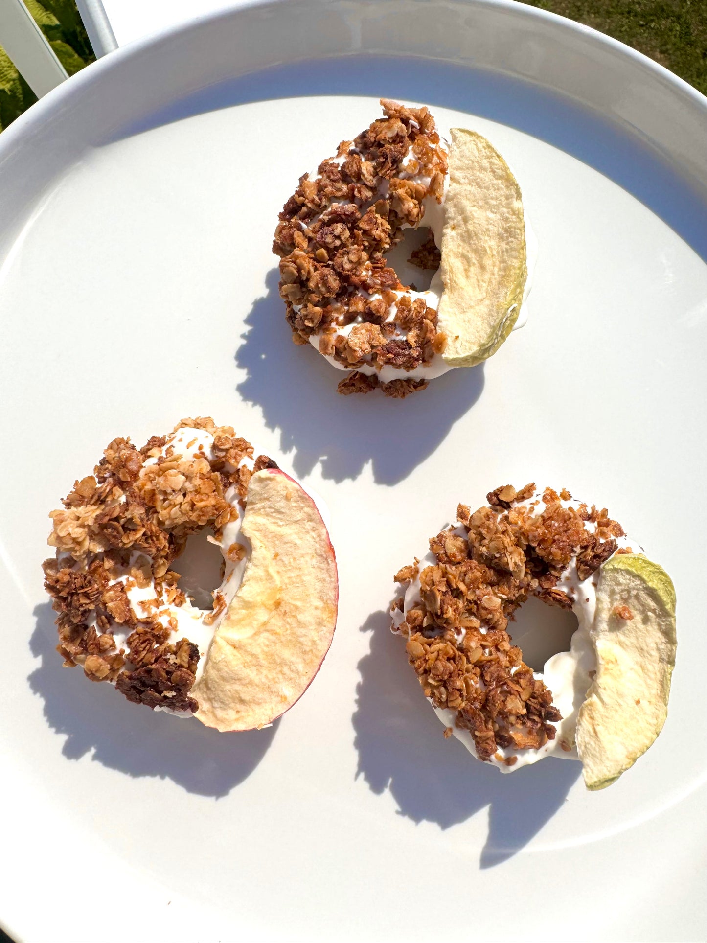 Apple Crumble Doughnuts