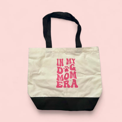 In My Dog Mom Era Tote Bag